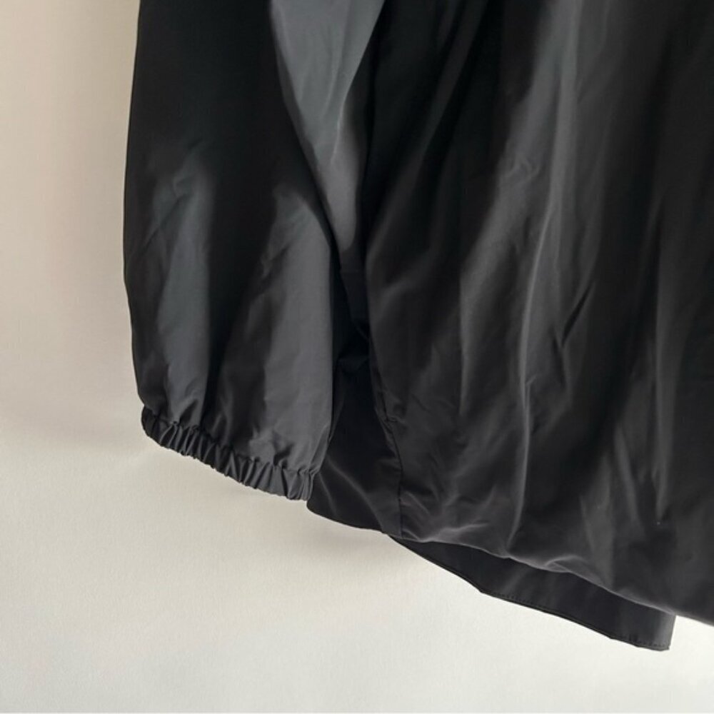 Fear of God Essentials Oversize Stretch Nylon Zip Jacket Black S - Picture 7 of 9